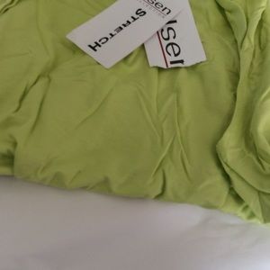Olsen Chartreuse Stretch SS Tee